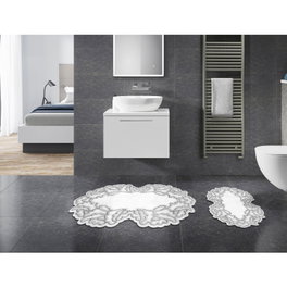 Mijölnir Juego de alfombrillas de baño Gris